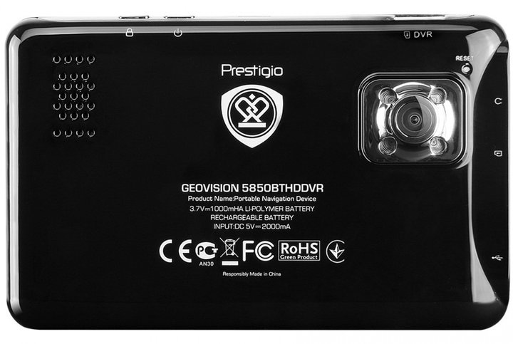 Prestigio GeoVision 5850HDDVR, 5&quot;, iGO Primo, Android, mapy Evropy_1908661886