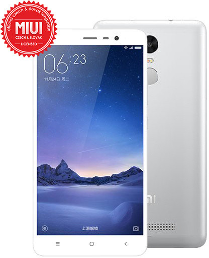 Xiaomi Note 3 PRO - 16GB, stříbrná_902011693