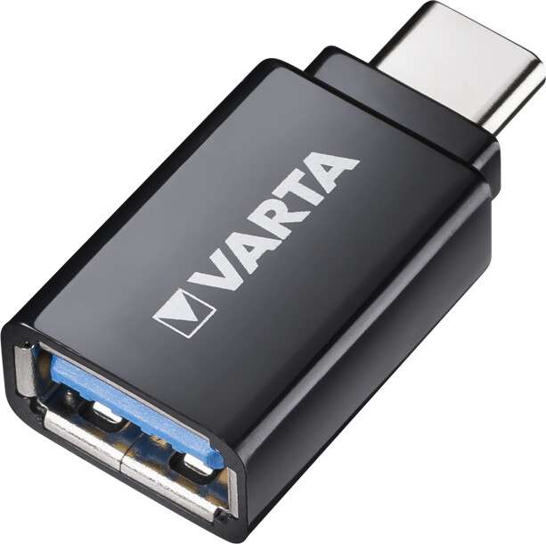 VARTA adaptér USB - USB-C, F/M, černá_506189139