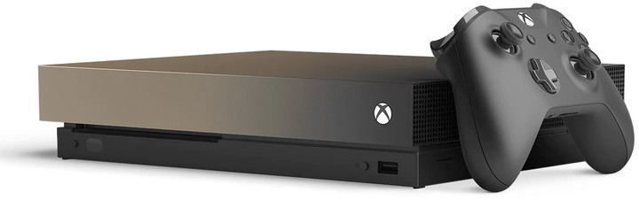 XBOX ONE X, 1TB, Gold Rush Special Edition + BF V Deluxe + FIFA 19 + BF 1 Revolution + BF 1943_1754047702