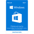 Microsoft Windows Store Gift Card 150CZK - elektronicky