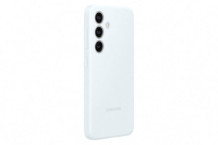 Samsung silikonový zadní kryt pro Galaxy S24, bílá_1515519098