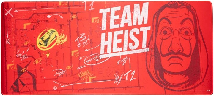 La casa de papel: Team Heist, XL, herní, látková_34681740