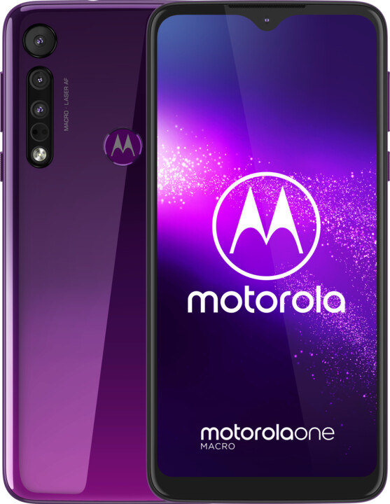 Motorola One Macro, 4GB/64GB, Ultraviolet_989439977