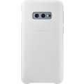 Samsung kožený zadní kryt pro Samsung G970 Galaxy S10e, bílá