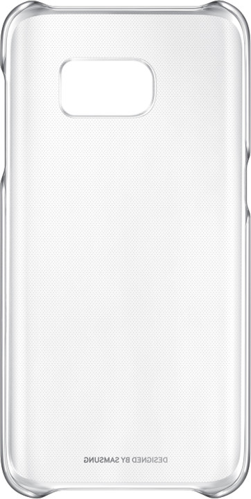 Samsung EF-QG930CS Clear Cover Galaxy S7, Silver_875408967