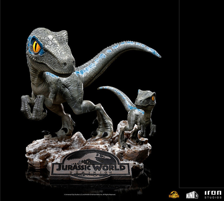 Figurka Mini Co. Jurassic World: Dominatio - Blue and Beta_1863067290