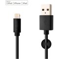 FIXED nabíjecí a datový kabel USB-A - Lightning, MFi certifikace, 1m, černá_2016009449