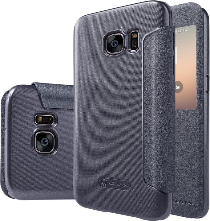 Nillkin Sparkle S-View Pouzdro pro Samsung G930 Galaxy S7 Black_1345963166