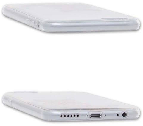 EPICO pružný plastový kryt pro iPhone 6/6S HOCO CAT - transparentní bílá_72861050