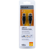 Belkin prodlužovací USB 2.0 kabel A-A, řada standard, 4.8 m_1501474493