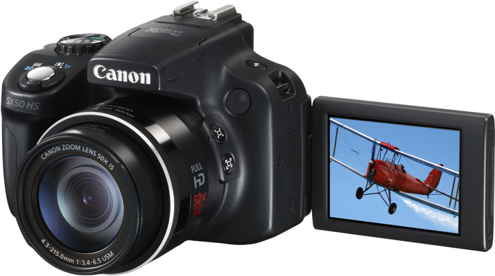 Canon PowerShot SX50 HS, černá_180066125