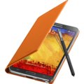 Samsung EF-WN900BO flip pouzdro pro Galaxy Note 3, oranžová_381160823