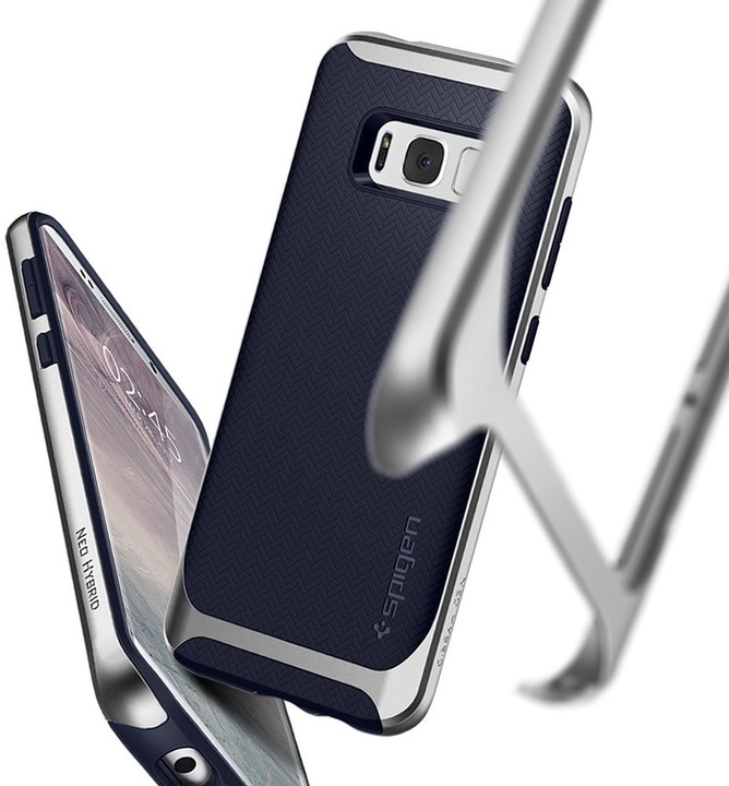 Spigen Neo Hybrid pro Samsung Galaxy S8+, silver arctic_1644433309