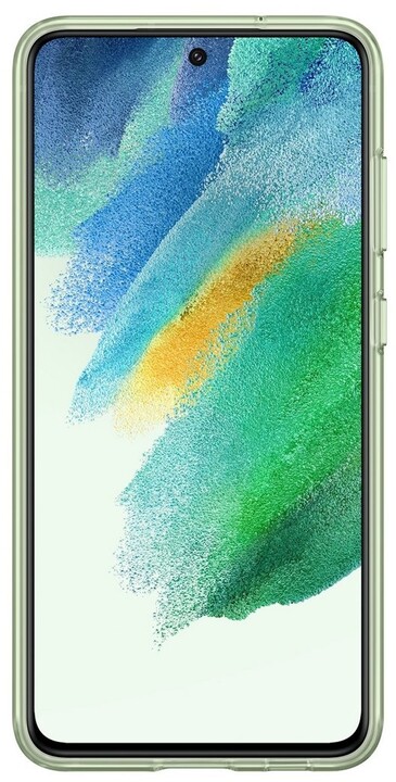 Samsung poloprůhledný zadní kryt s poutkem pro Galaxy S21 FE, zelená_1822957767