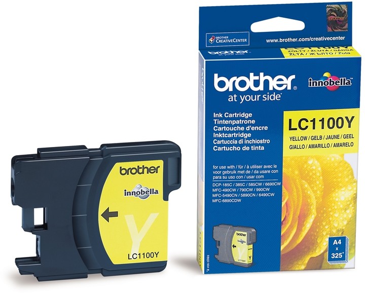 Brother LC-1100Y, yellow