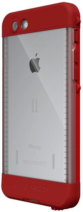 LifeProof Nüüd poudro pro iPhone 6s, odolné, červená_155459965