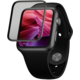FIXED ochranné sklo pro Apple Watch 44mm s aplikátorem, lepení přes celý displej, černá_1826084526