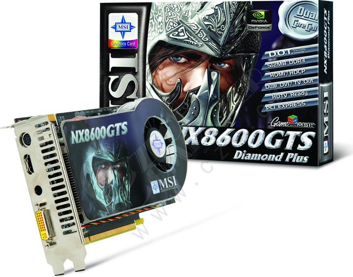 MicroStar NX8600GTS Diamond Plus 512MB, PCI-E_743773151