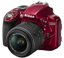 Nikon D3300 + 18-55 VR AF-P, červená_636553765