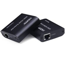 PremiumCord HDMI extender na 60m přes jeden kabel Cat5e/6/6a/7, Full HD 1080p, EDID, černá khext60-7