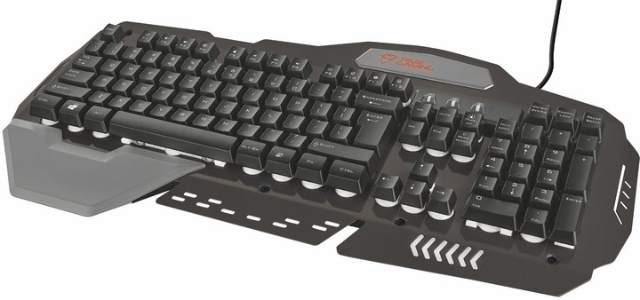 Trust GXT 850 Metal Gaming Keyboard, UK_1929691543