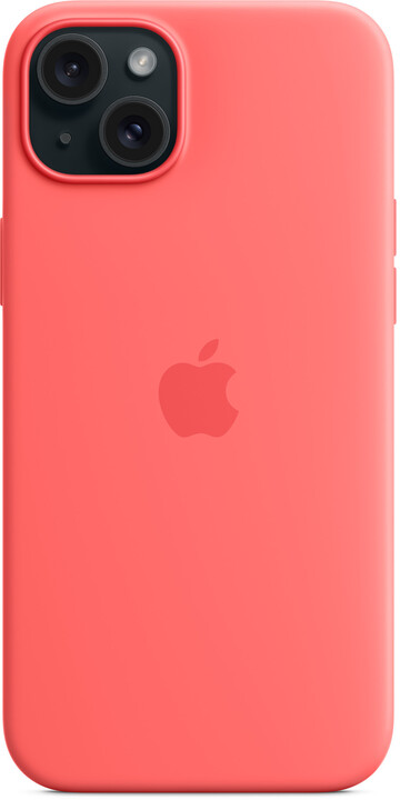 Apple Silikonový kryt s MagSafe pro iPhone 15 Plus, světle melounová_1661153404