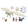 Playmobil Dragons 70038 Bílá Běska a dráče s dětmi