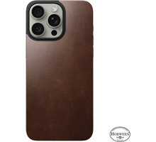 Nomad kožený ochranný kryt Magnetic Horween pro Apple iPhone 15 Pro Max, hnědá_2020768350