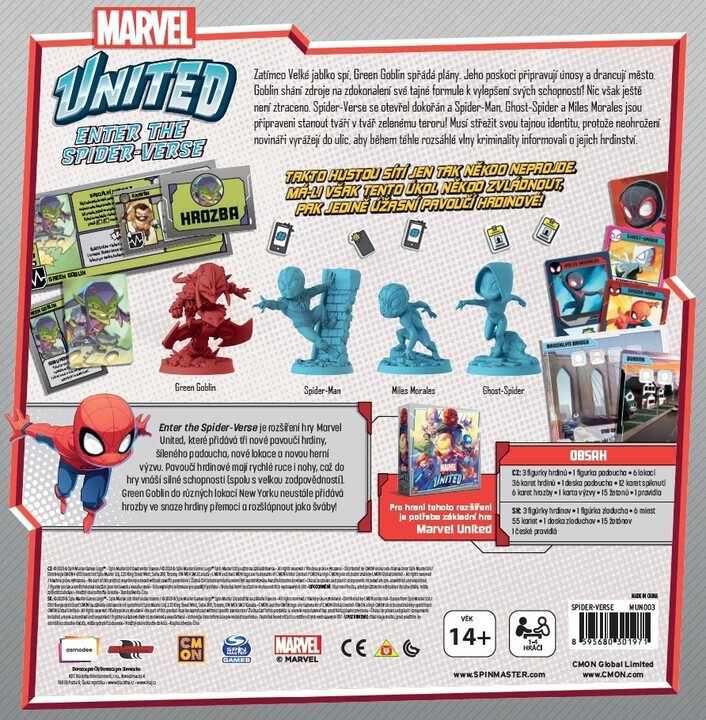 Desková hra Marvel United - Enter the Spiderverse, rozšíření_2094785928