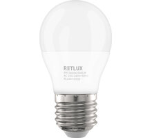 Retlux žárovka RLL 441, LED G45, E27, 8W, teplá bílá 50005546
