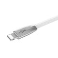 Mcdodo Zinc Alloy 3v1 nabíjecí kabel Lightning, microUSB, USB-C, 1,2m, bílá_1255832347