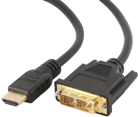 Gembird CABLEXPERT kabel HDMI-DVI 1,8m, 1.3, M/M stíněný, zlacené kontakty_81199985