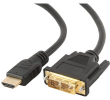 Gembird CABLEXPERT kabel HDMI-DVI 1,8m, 1.3, M/M stíněný, zlacené kontakty_81199985