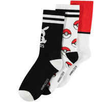 Ponožky Pokémon - Sport Socks, 3 páry (39-42) Rouška náhodný motiv v hodnotě až 259 Kč