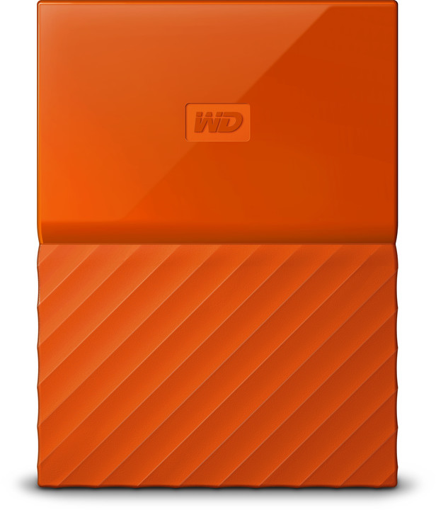 WD My Passport - 1TB, oranžová_226486316