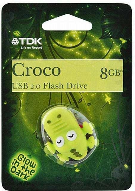 TDK Fun series flash drive 8GB, krokodýl_1812417651
