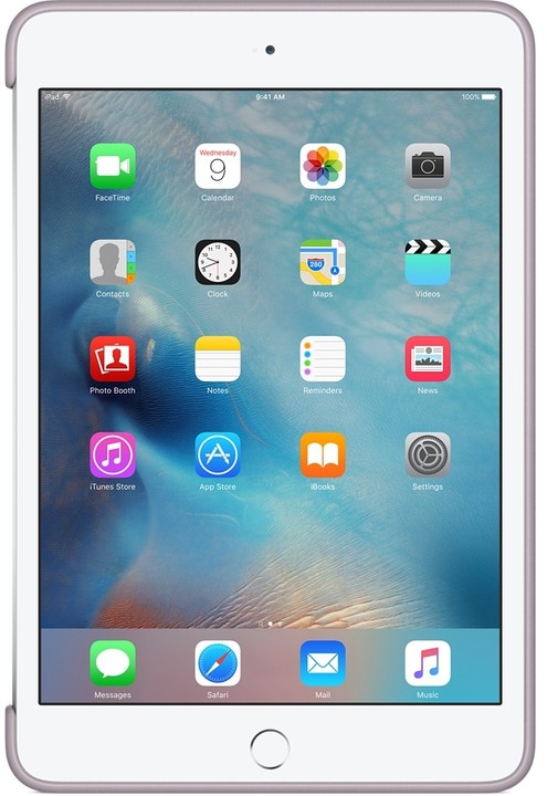 Apple iPad mini 4 Silicone Case, fialová_1485563699