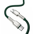 BASEUS kabel Cafule USB-C - USB-C, nabíjecí, datový, 100W, 2m, zelená_748988058