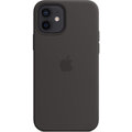 Apple silikonový kryt s MagSafe pro iPhone 12/12 Pro, černá_1838467256