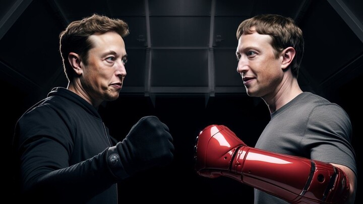 𝕏 proti Facebooku naživo! Musk a Zuckerberg se utkají v kleci