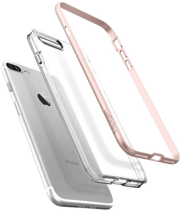 Spigen Neo Hybrid Crystal pro iPhone 7 Plus, rose gold_2104378393