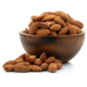 GRIZLY ořechy - mandle Natural, neloupané, 500g_2101853722