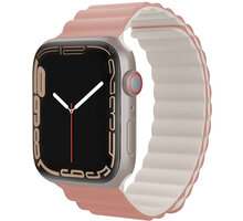 EPICO magnetický pásek pro Apple Watch 38/40/41mm, růžová/šedá_759291465
