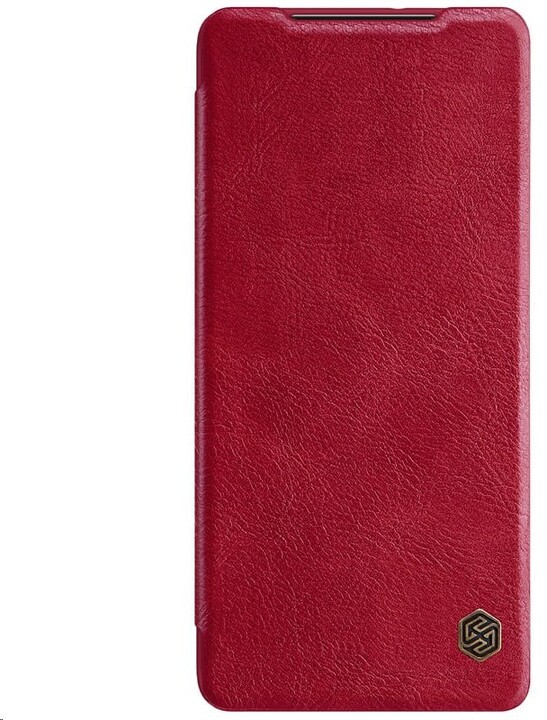 Nillkin pouzdro Qin Book pro Samsung Galaxy S21 Ultra, červená_858728299