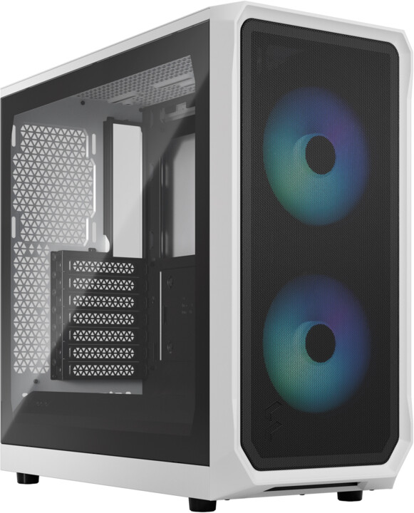 Fractal Design Focus 2 RGB White TG Clear Tint_1908289008