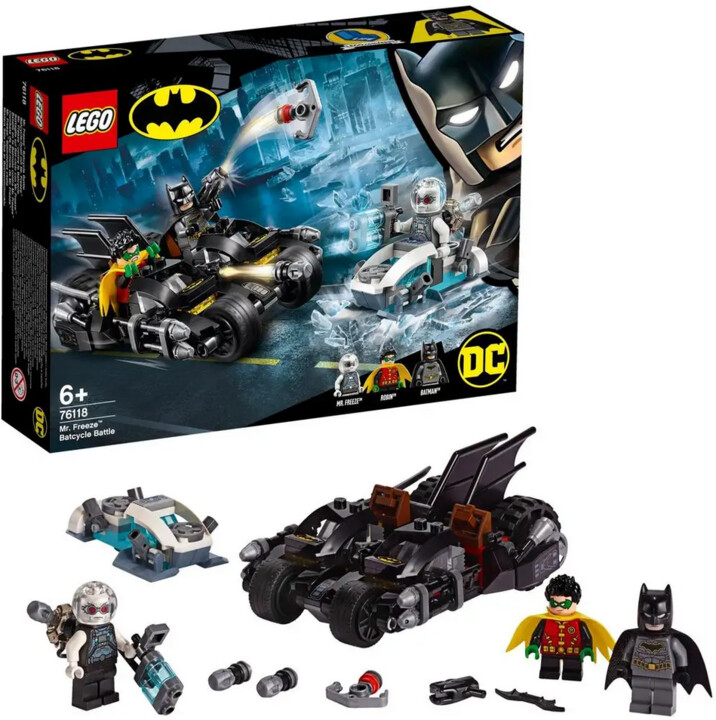 LEGO® DC Comics Super Heroes 76118 Mr. Freeze vs. Batman na Batmotorce_1332993877