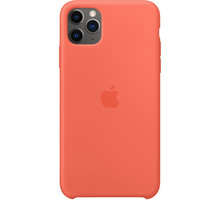 Apple silikonový kryt na iPhone 11 Pro Max, mandarinková_5840555