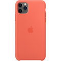 Apple silikonový kryt na iPhone 11 Pro Max, mandarinková