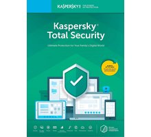 Kaspersky Total Security multi-device CZ pro 1 zařízení na 12 měsíců, nová licence